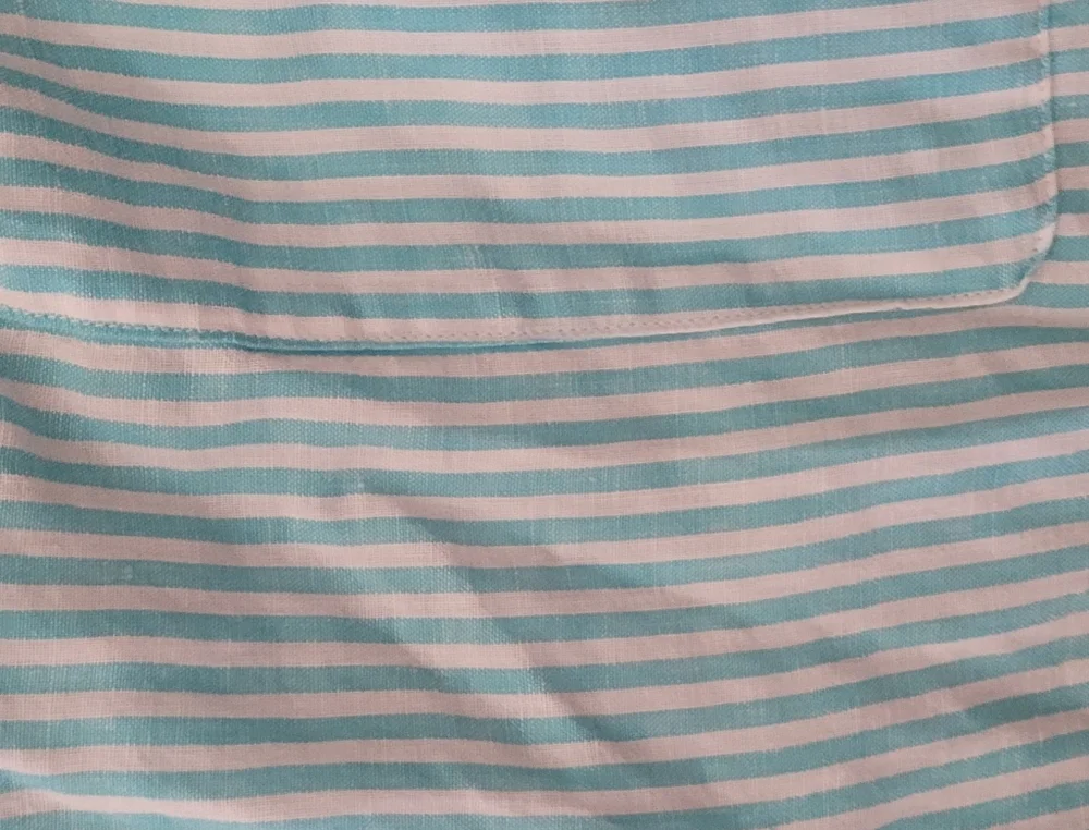 Liz Claiborne Blue Striped Pants - Picture 2 of 3